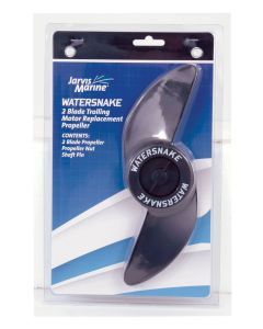 Watersnake 2 Bladed Propeller Kit to Fit 28lb, 30lb & 34lb Motors-Includes Nut & Pin