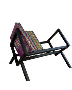 Metal Desktop Cubby Shelf - Black Finish