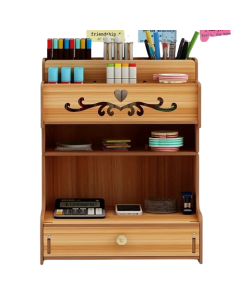 Stay clutter-free with the help of our adaptable Wooden Drawer Organizer