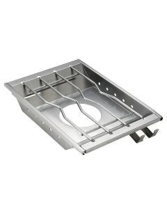 Windproof Furnace Plate Frame Camping Silver