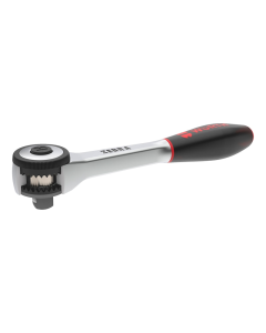 Wurth 3/8" Reversible Ratchet Wrench 360 Degree Twist Handle - Chrome Vanadium 175mm (DIN 3122)