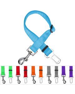 Dog Safety Seat Belt Tether Car Vehicle Restraints Nylon Pet Adjustable