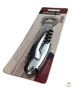 Wiltshire Waiter's Friend Corkscrew Wine Bottle Opener - Stainless Steel (W3082)