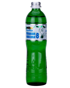 500ml Poljana Kvasova Sparkling Mineral Water from Ukraine for Gut Health (Glass Bottle)