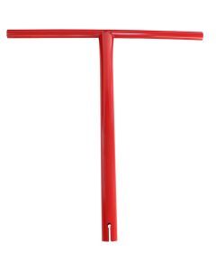 Scooter T-Bar Handlebars Powder Coated Cr-moly Steel Red 500 x 515mm