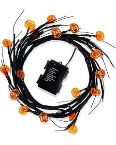 Enchanted Grove Halloween Lights: Willow Whispers