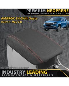 Volkswagen Amarok 2H (Cloth Seats) Premium Neoprene Console Lid (Available)