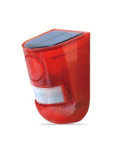 Solar Alarm Lamp with Motion Sensor Siren