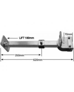 620mm Adjustable Leg - Quick Release