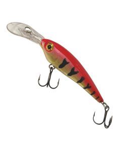 80mm Storm Thundercrank Madflash Hard Body Fishing Lure - Red Hot Perch