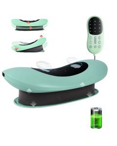 Electric Swing Lumbar Traction Massager Green