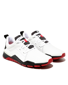 Timberland Mens Concrete Trail Sneakers (Low Cut Casual Shoes) - White Leather/Mesh