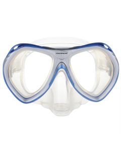 Mirage Crystal Junior Gold Series Kids Silicone Snorkelling Mask (Blue)