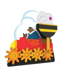 Oribel VertiPlay Wall Toy: Round & Round Goes Mr. Bear