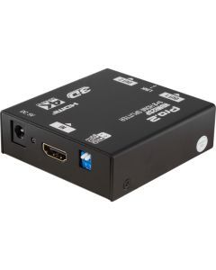 Por.2 2 Way HDMI Splitter 1 In 2 Out