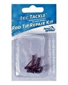Jarvis Walker Fishing Rod Tip Repair Kit - 3 Black Replacement Tips