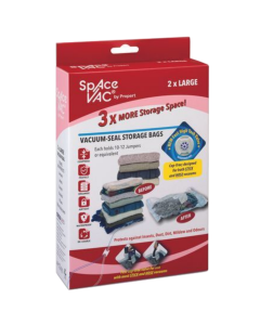 Space Vac Vacuum Compression Storage Bag - Large (Sealed Clothes Organiser)