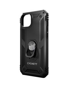 Cygnett Rugged Integrated Kickstand Phone Case For iPhone 15 Plus - Black