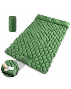 Double Inflatable Sleeping Pad with Built-in Pump