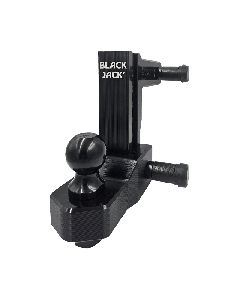 Black Centuria® 150mm Anodized Lightweight Adjustable Hitches