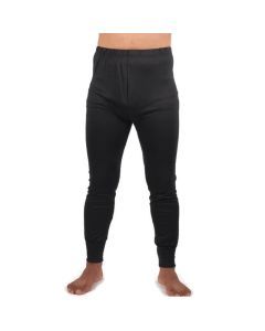 Merino Skins Mens Classic Long Johns - Navy (Wool Thermal Underwear Pants)
