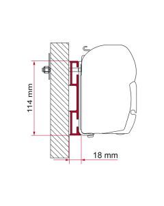 Fiamma F45 S Adapter D 98655-021 - Suit Fiamma F45 S Awnings