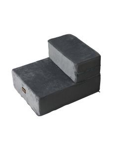 Pawz Dog Stairs Ramp Portable Climbing Ladder Washable Removable Cover 2 Steps