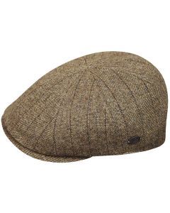 Bailey Edford Mens Newsboy Cap - Brown (Autumn/Winter Hat)