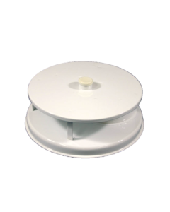 Hodges White Rotary Vent - Metal