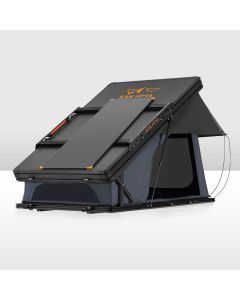 San Hima Kalbarri X Rooftop Tent Hardshell With Ladder 4x4 + 120W Solar Panel