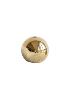 Golden Ball Ceramic Vase for Flower Arrangements