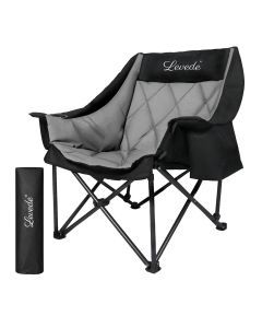 Levede Folding Camping Chair Extra Large Outdoor Portable Fishing Travel Seat