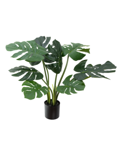 75cm Artificial Monstera Vine Potted Plant (Faux Interior Decor)