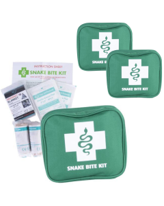 2x 9pcs Australian Snake Bite First Aid Kit - Camping/Hiking/Travel
