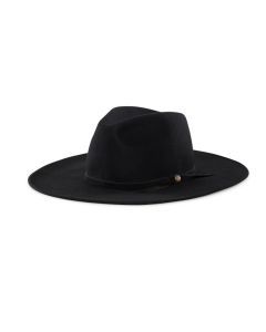 Goorin Brothers Queen Of Knives Womens Wide Brim Fedora Hat - Black