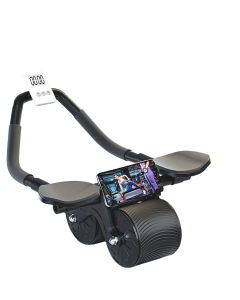 Silent Automatic Rebound Ab Roller Wheel with Elbow Support