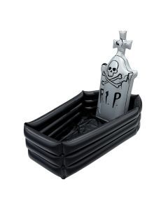 Inflatable Skull Tombstone Ice Bar Halloween Prop