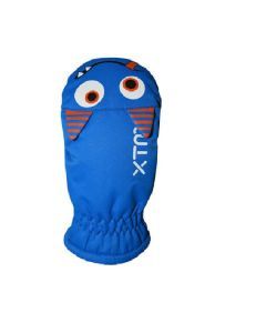 XTM Blue Kids Alien Puppet Winter Snow Mittens