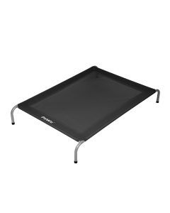 Pawz Elevated Trampoline Pet Bed Dog Puppy Raised Heavy Duty Large Black