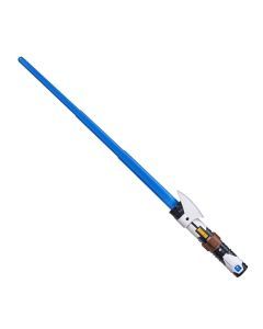 Star Wars Lightsaber Forge Obi-Wan Kenobi Extendable Blue Lightsaber Toy