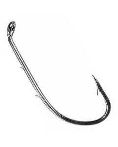 10 Packets of Eagle Claw 6030N Nickel Double Sliced Baitholder Fishing Hooks