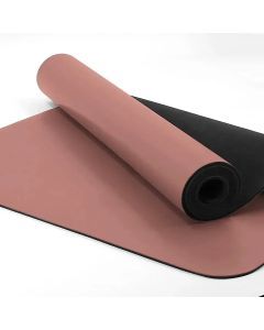 Leather & Rubber Custom Print Yoga Mat