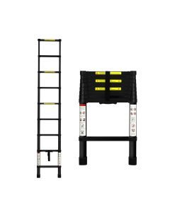 Traderight Multipurpose Ladder Telescopic Aluminium Extension Single-side 2.6m