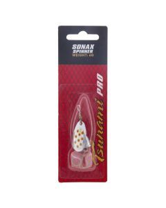 Size 2 Silver Blade/Red & Yellow Tsunami Sonax Spinner Lure - 6gm Spinner