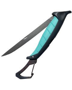 Toadfish Outfitters 7 Inch Stowaway Folding Fillet Knife with Carabiner