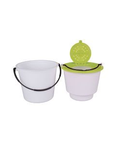 Flambeau Live Bait Bucket - Made In U.S.A. - 2 Piece Minnow Bucket