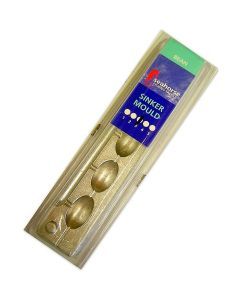 Seahorse 3 Bean Sinker Mould - Makes 5 Sinkers  - Made In Australia