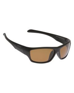 Ugly Fish PU5117 Unbreakable Polarised Black Frame/Brown Lens Wrap Sunglasses