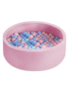 Bopeep Kids Balls Pit Baby Ocean Play Foam Pool Barrier Toy Padding Child Pink