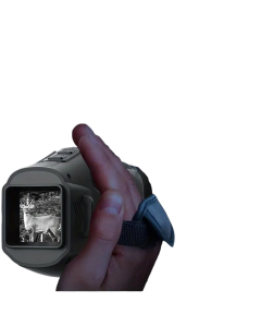 ABS R11 Night Vision Monocular - All Black Vision, 5x Digital Zoom, 984ft Range, 1080P Video, USB Charging